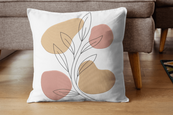 Abstract Floral Applique Embroidery Review