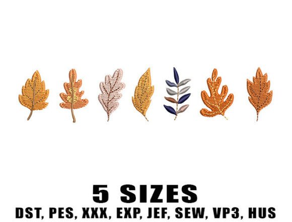Autumn Leaves Set Embroidery Design Review