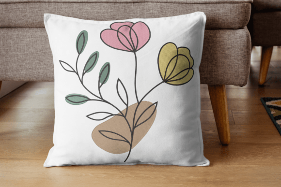 Colorful Floral Line Art Embroidery Review