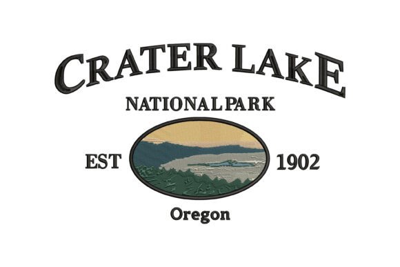 Crater Lake National Park Embroidery Review