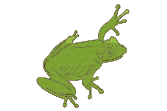 Cute Frog Embroidery Design Review