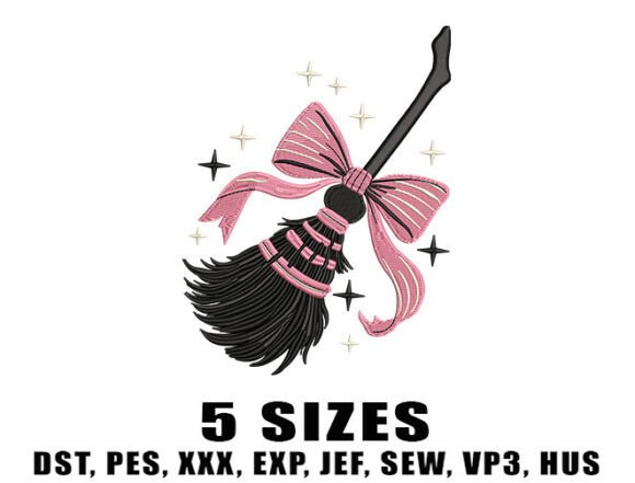Pink Spooky Witch Embroidery Design Review