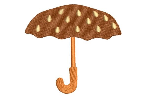 Rainy Day Umbrella Embroidery Design Review