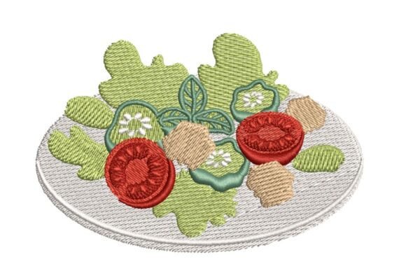 Rustic Panzanella Salad Embroidery Design Review