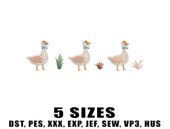 Trendy Cute Goose Embroidery Designs Review