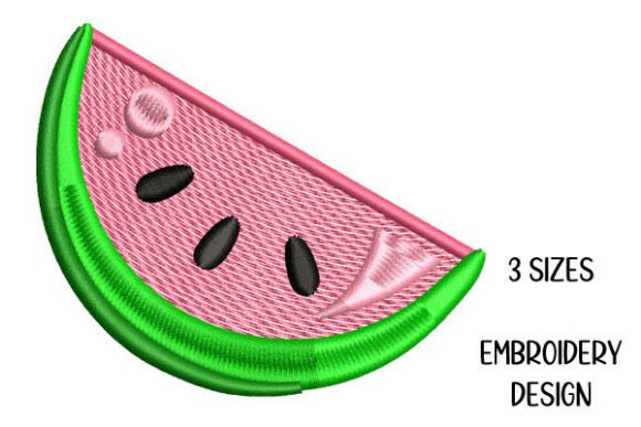 Watermelon Slice Embroidery Design Review
